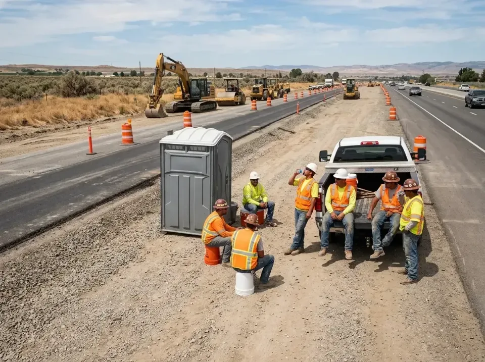 highway-road-construction-crew-007 — frequently asked questions, Porta Potty and Restroom Rentals in Troup, TX